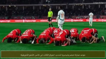 موعد حاسم.. مباراة مصر ونيجيريا لتحديد ثالث كأس الأمم الأفريقية